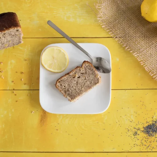 cake citron pavot vegan
