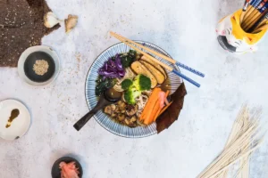 ramen japonais vegetalien